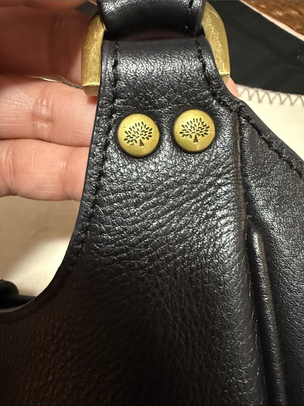 Authentic Mulberry Leather Shoulder bag. - Picture 10 of 15